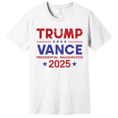 President Trump Vance Inauguration Day 2025 Usa Premium T-Shirt