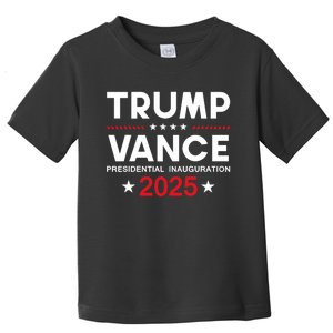 President Trump Vance Inauguration Day 2025 Usa Design Toddler T-Shirt