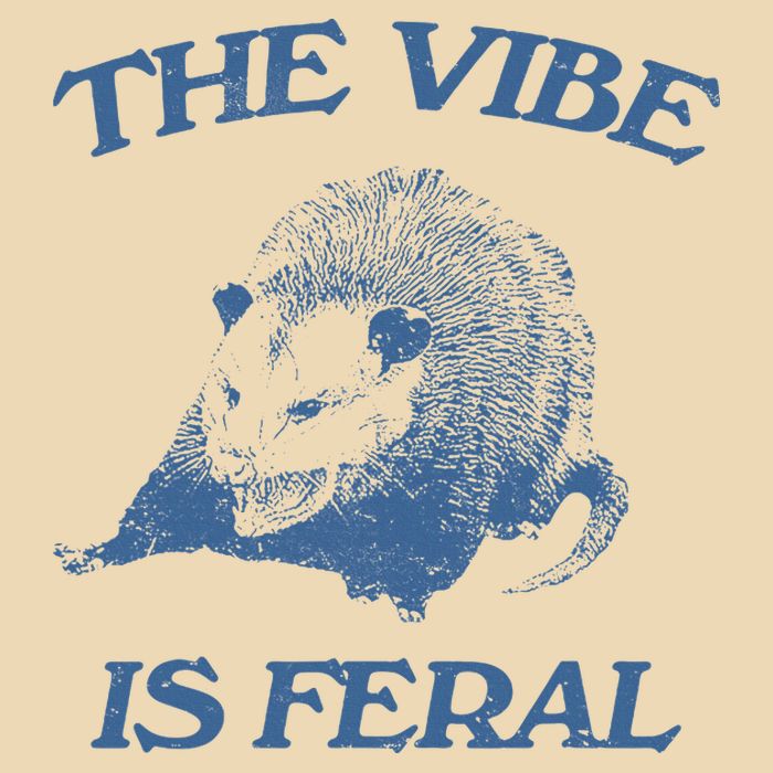 Possum The Vibe Is Feral Bag