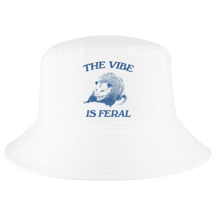Possum The Vibe Is Feral Cool Comfort Performance Bucket Hat