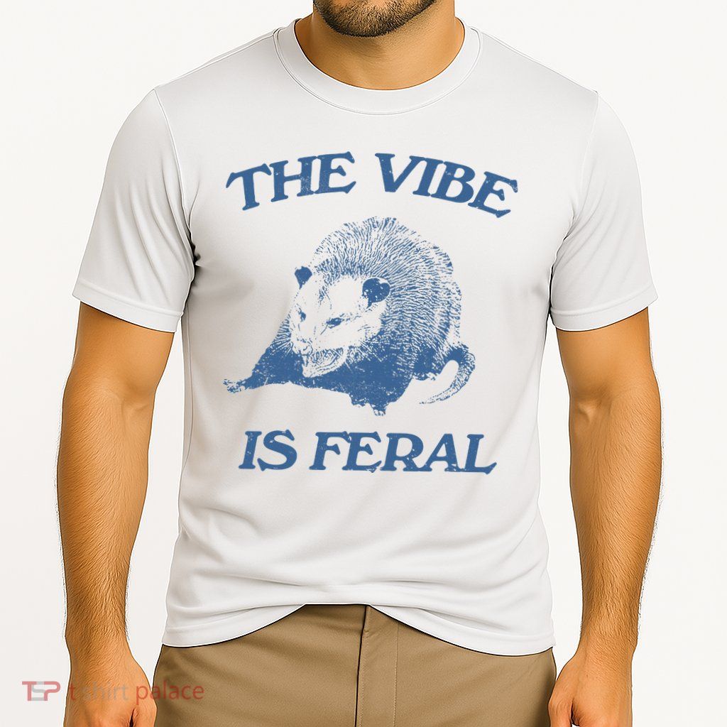 Possum The Vibe Is Feral Performance Shirt