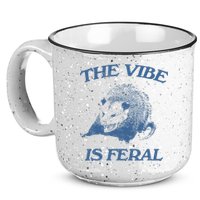 Possum The Vibe Is Feral 15oz Campfire Ceramic Mug
