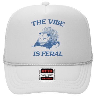 Possum The Vibe Is Feral Trucker Hat