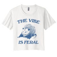 Possum The Vibe Is Feral Crop Top