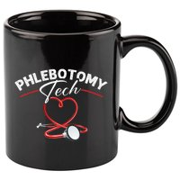 Phlebotomy Tech Veins Phlebotomy Technician Phlebotomist 11oz C Handle Ceramic Mug