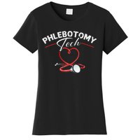 Phlebotomy Tech Veins Phlebotomy Technician Phlebotomist Women's T-Shirt