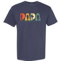 Papa The Veteran The Myth The Legend Veterans Day Garment-Dyed Heavyweight T-Shirt