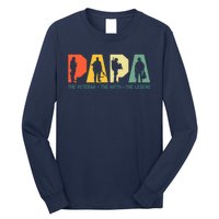 Papa The Veteran The Myth The Legend Veterans Day Long Sleeve Shirt