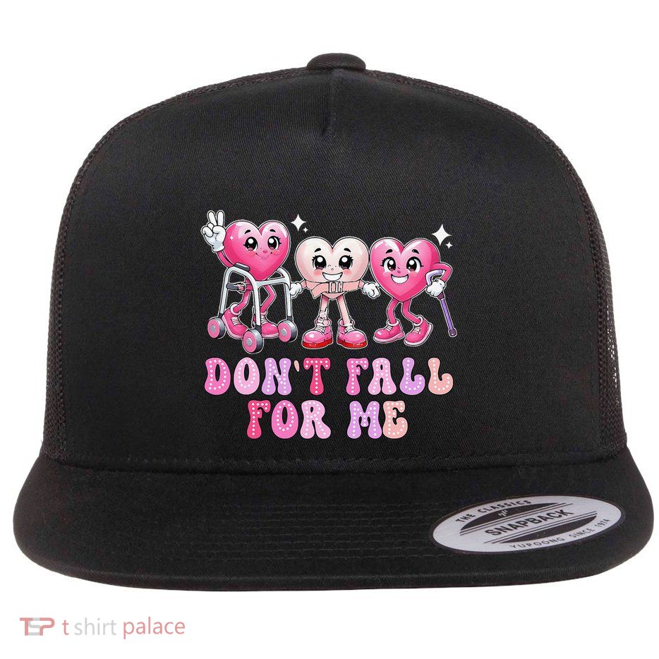 Physical Therapy Valentine Occupational Ota Prevention Nurse Gift Flat Bill Trucker Hat