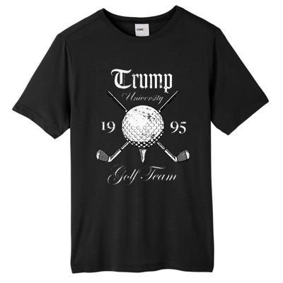 Pro Trump Vintage University Golf Team Funny Gift Tall Fusion ChromaSoft Performance T-Shirt