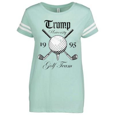 Pro Trump Vintage University Golf Team Funny Gift Enza Ladies Jersey Football T-Shirt