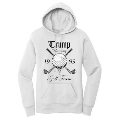 Pro Trump Vintage University Golf Team Funny Gift Women's Pullover Hoodie