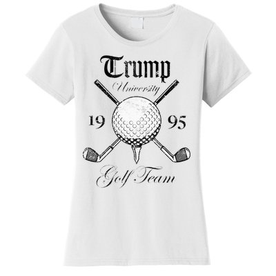 Pro Trump Vintage University Golf Team Funny Gift Women's T-Shirt