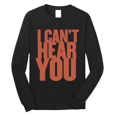P.I.E.R.C.E The Veil I Cant Hear You Ii Long Sleeve Shirt