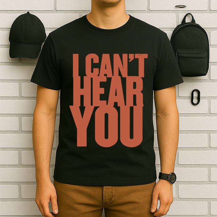 P.I.E.R.C.E The Veil I Cant Hear You Ii T-Shirt