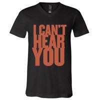 P.I.E.R.C.E The Veil I Cant Hear You Ii V-Neck T-Shirt