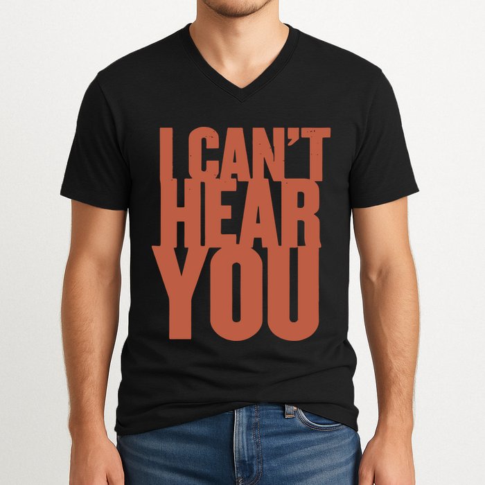 P.I.E.R.C.E The Veil I Cant Hear You Ii V-Neck T-Shirt
