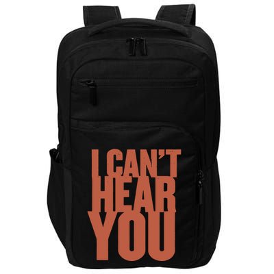P.I.E.R.C.E The Veil I Cant Hear You Ii Impact Tech Backpack