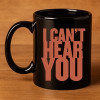 P.I.E.R.C.E The Veil I Cant Hear You Ii 11oz C Handle Ceramic Mug