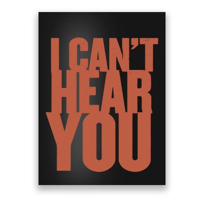 P.I.E.R.C.E The Veil I Cant Hear You Ii Poster