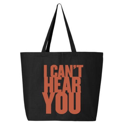 P.I.E.R.C.E The Veil I Cant Hear You Ii 25L Jumbo Tote