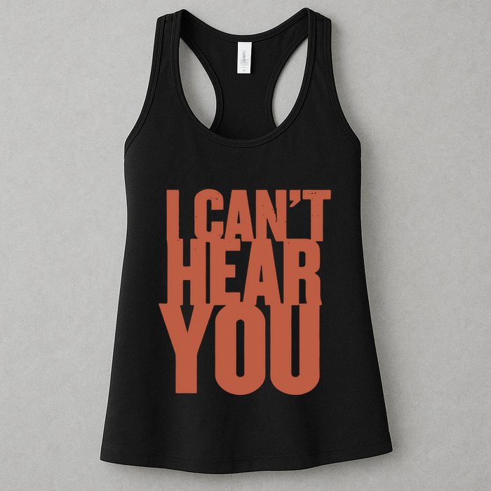 P.I.E.R.C.E The Veil I Cant Hear You Ii Womens Tank Top
