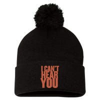 P.I.E.R.C.E The Veil I Cant Hear You Ii Pom Pom 12in Knit Beanie