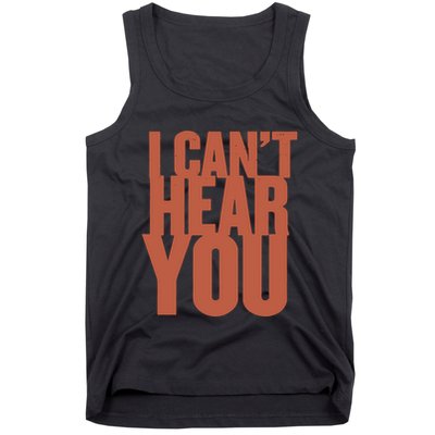 P.I.E.R.C.E The Veil I Cant Hear You Ii Tank Top