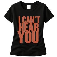 P.I.E.R.C.E The Veil I Cant Hear You Ii Womens T-Shirt