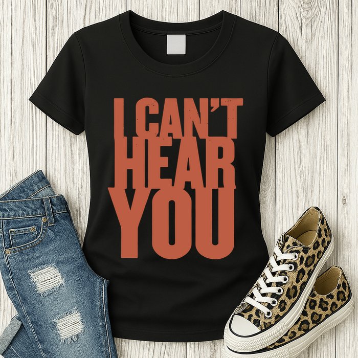 P.I.E.R.C.E The Veil I Cant Hear You Ii Womens T-Shirt