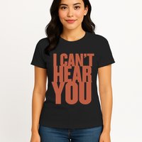 P.I.E.R.C.E The Veil I Cant Hear You Ii Womens T-Shirt