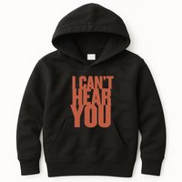 P.I.E.R.C.E The Veil I Cant Hear You Ii Kids Hoodie