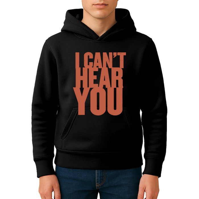 P.I.E.R.C.E The Veil I Cant Hear You Ii Kids Hoodie