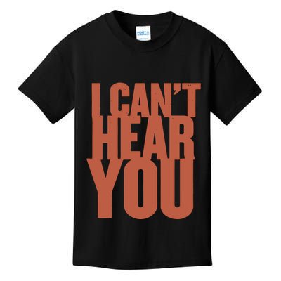 P.I.E.R.C.E The Veil I Cant Hear You Ii Kids T-Shirt