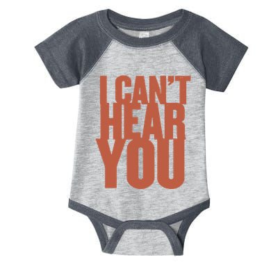 P.I.E.R.C.E The Veil I Cant Hear You Ii Infant Baby Jersey Bodysuit