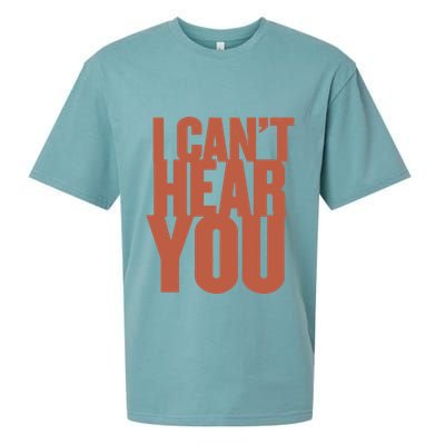 P.I.E.R.C.E The Veil I Cant Hear You Ii Sueded Cloud Jersey T-Shirt