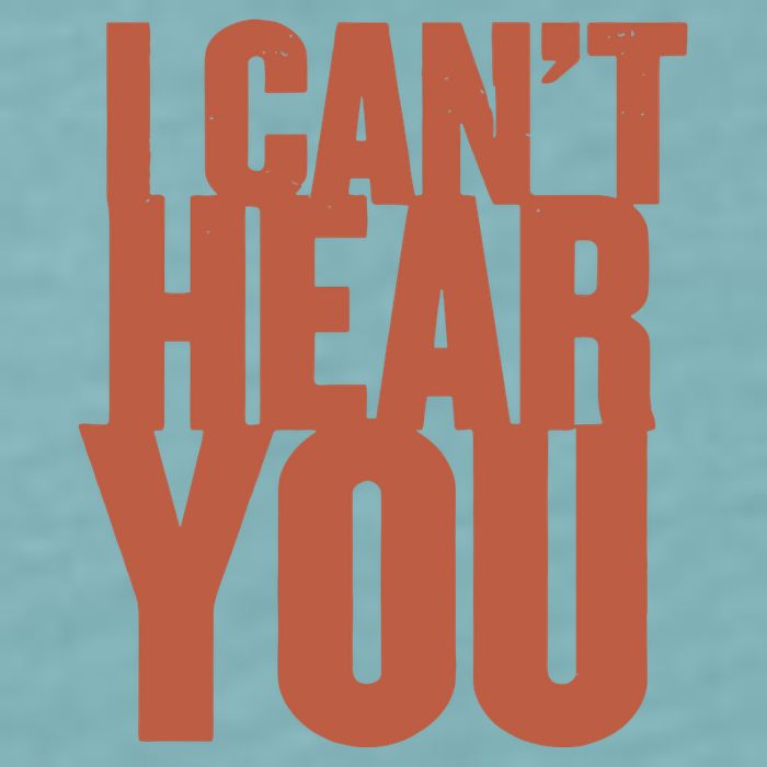 P.I.E.R.C.E The Veil I Cant Hear You Ii Sueded Cloud Jersey T-Shirt