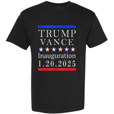 President Trump Vance Inauguration Day 2025 Political Garment-Dyed Heavyweight T-Shirt