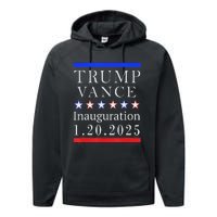 President Trump Vance Inauguration Day 2025 Political Performance Fleece Hoodie