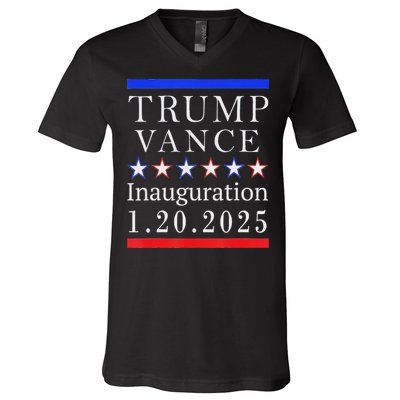 President Trump Vance Inauguration Day 2025 Political V-Neck T-Shirt