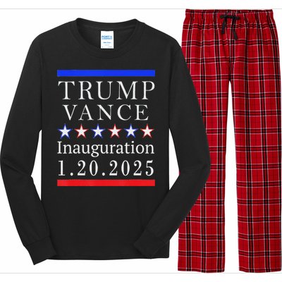 President Trump Vance Inauguration Day 2025 Political Long Sleeve Pajama Set