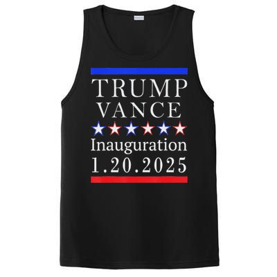 President Trump Vance Inauguration Day 2025 Political PosiCharge Competitor Tank