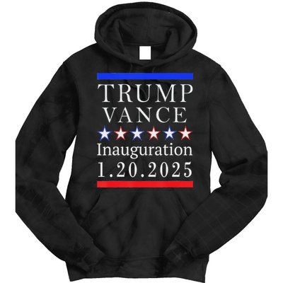 President Trump Vance Inauguration Day 2025 Political Tie Dye Hoodie