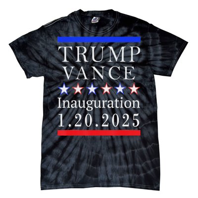 President Trump Vance Inauguration Day 2025 Political Tie-Dye T-Shirt