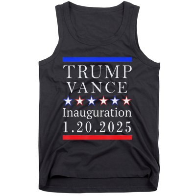 President Trump Vance Inauguration Day 2025 Political Tank Top