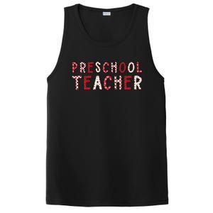 Preschool Teacher Valentines Day Preschool Teaching Gift PosiCharge Competitor Tank