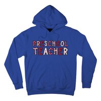 Preschool Teacher Valentines Day Preschool Teaching Gift Hoodie