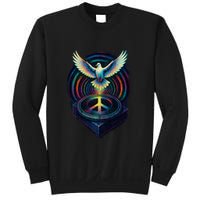 Peaceful Turntable Vibes Sweatshirt