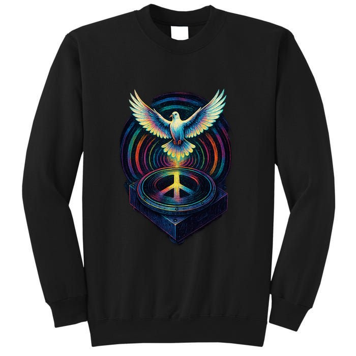 Peaceful Turntable Vibes Sweatshirt