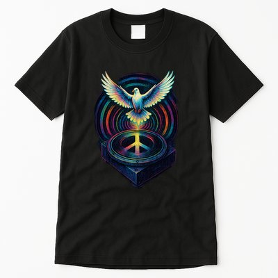 Peaceful Turntable Vibes Tall T-Shirt